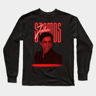 John stamos///original retro Long Sleeve T-Shirt